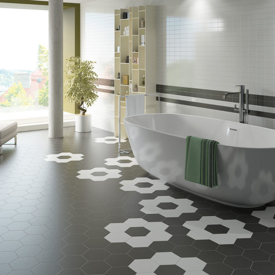 Equipe Hexatile Mate Negro / 17,5×20 cm – Bild 2