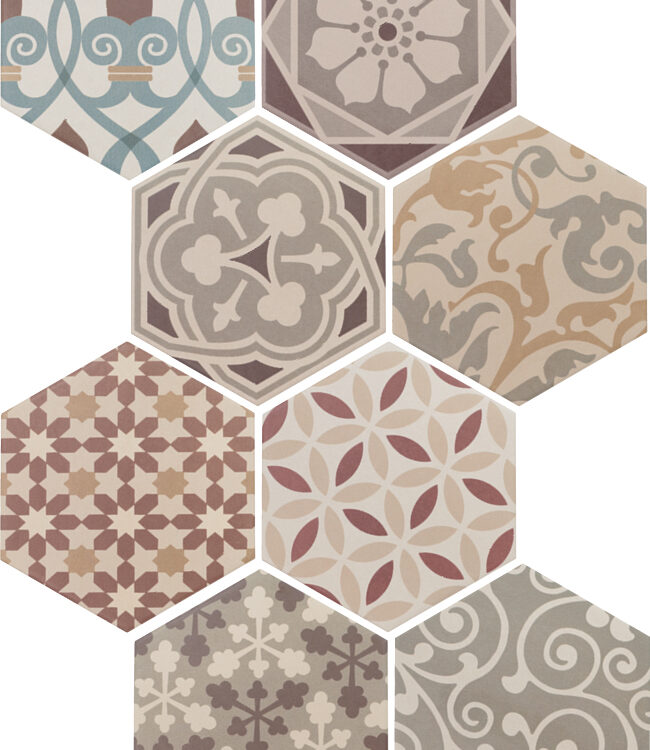 Equipe Hexatile Harmony Colours / 17,5×20 cm