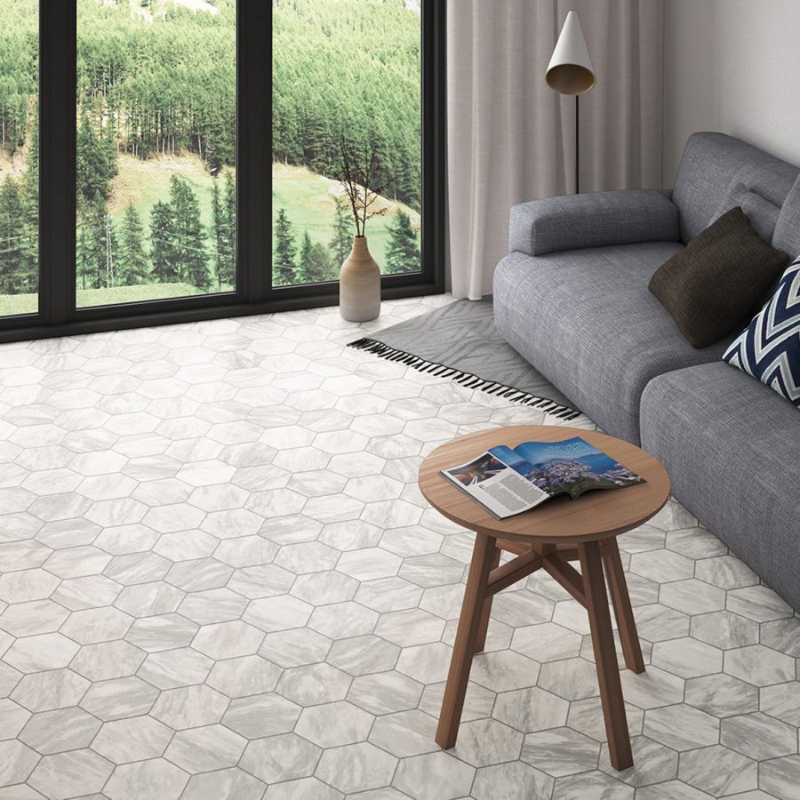 Equipe Bardiglio Hexagon Light / 17,5×20 cm – Bild 4