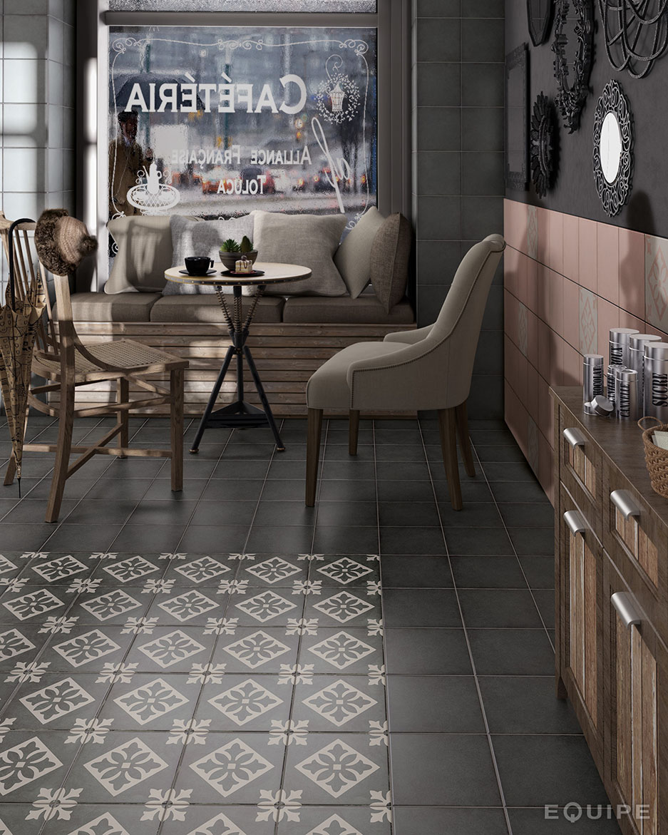 Equipe Art Nouveau PÀDUA BLACK / 20×20cm – Bild 3