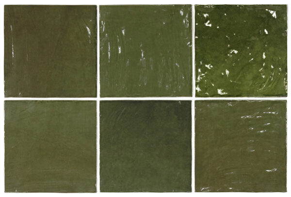 Equipe La Riviera Botanical Green / 13,2×13,2cm
