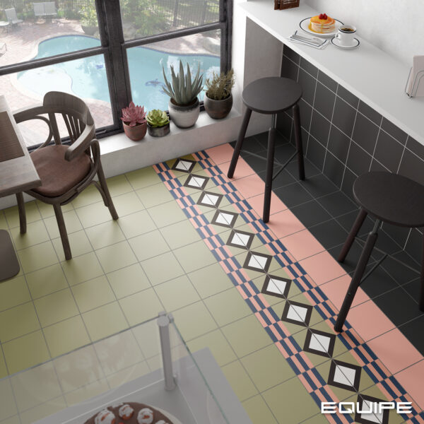 Equipe Bauhome Schwarz / 20×20cm – Bild 3