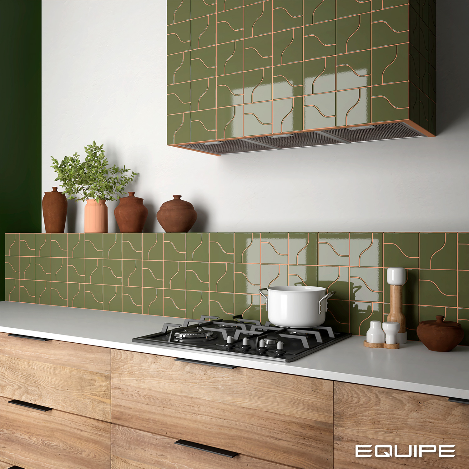 Equipe Curve Garden Green / 8,3×12cm – Bild 2