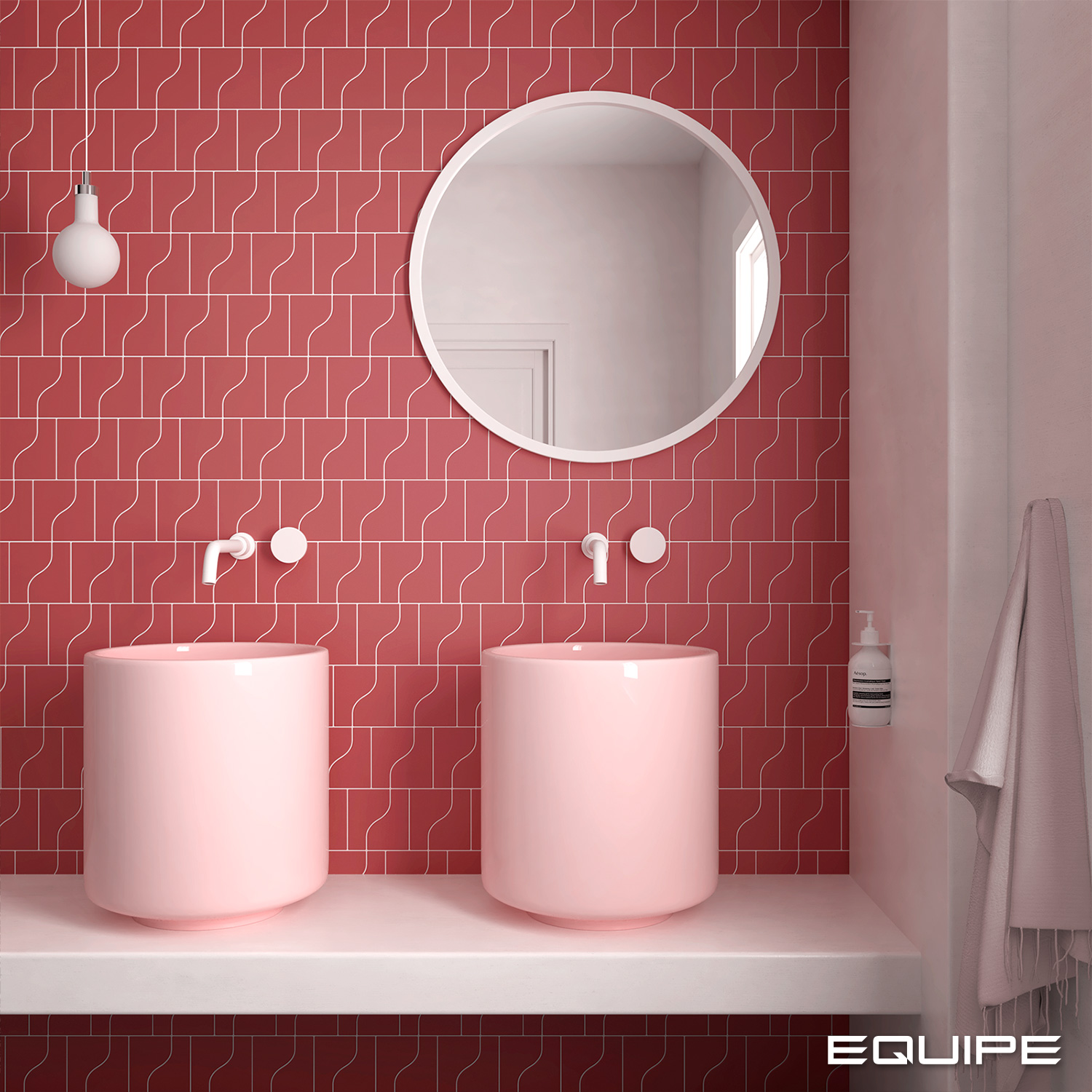 Equipe Curve Ruby Shade Matt / 8,3×12cm – Bild 3