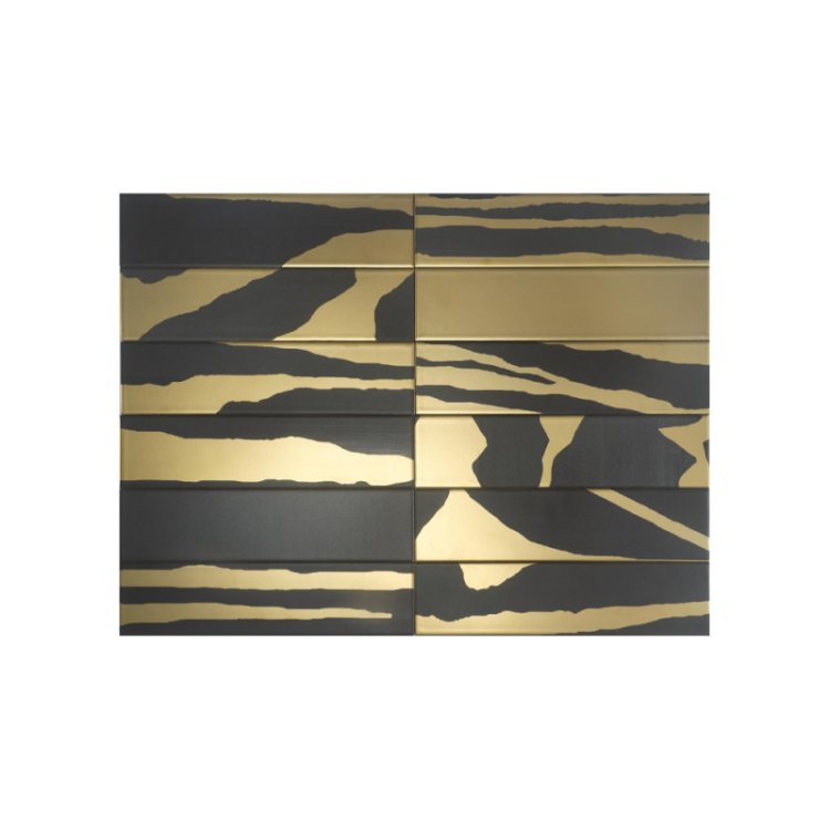 Dune Flat Deluxe FLAT SAVANNAH BLACK & GOLD / 7,5×30cm