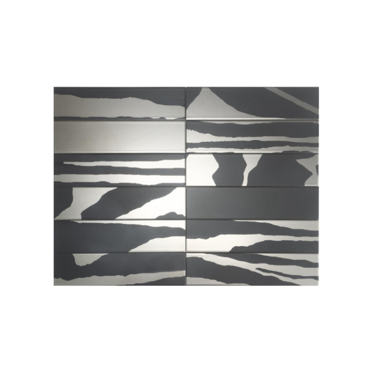 Dune Flat Deluxe FLAT SAVANNAH BLACK & SILVER / 7,5×30cm