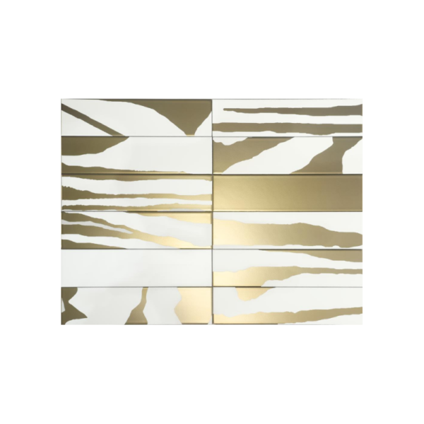 Dune Flat Deluxe FLAT SAVANNAH WHITE & GOLD / 7,5×30cm