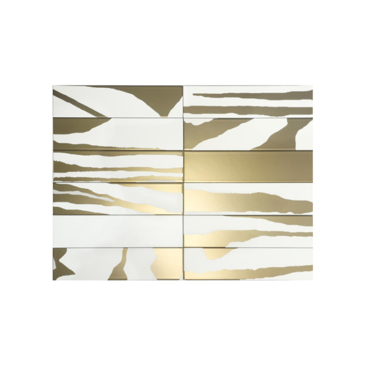 Dune Flat Deluxe FLAT SAVANNAH WHITE & GOLD / 7,5×30cm