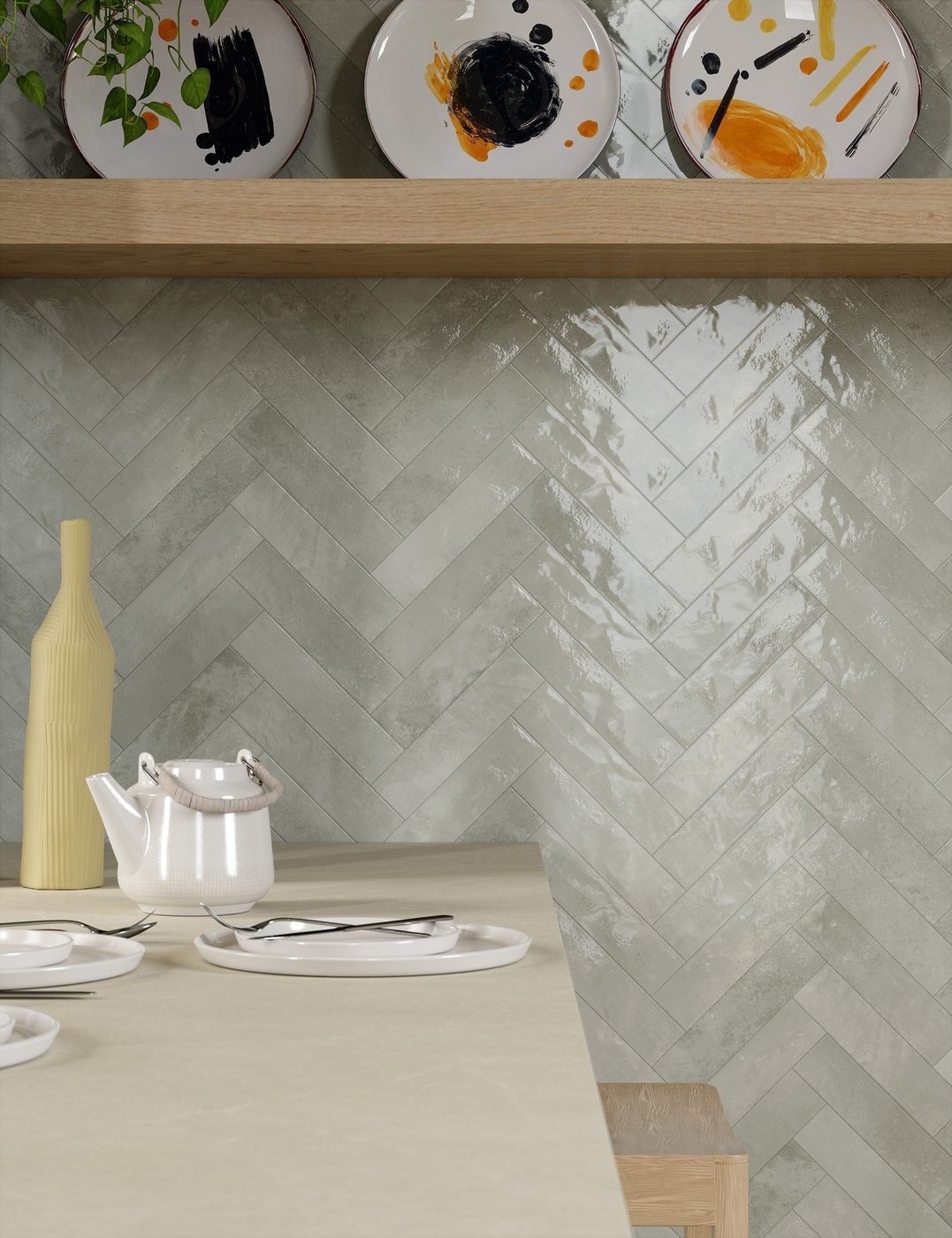 1741 Marca Corona Miniature Soda GRIGIO LUNA 6x24cm – Bild 2