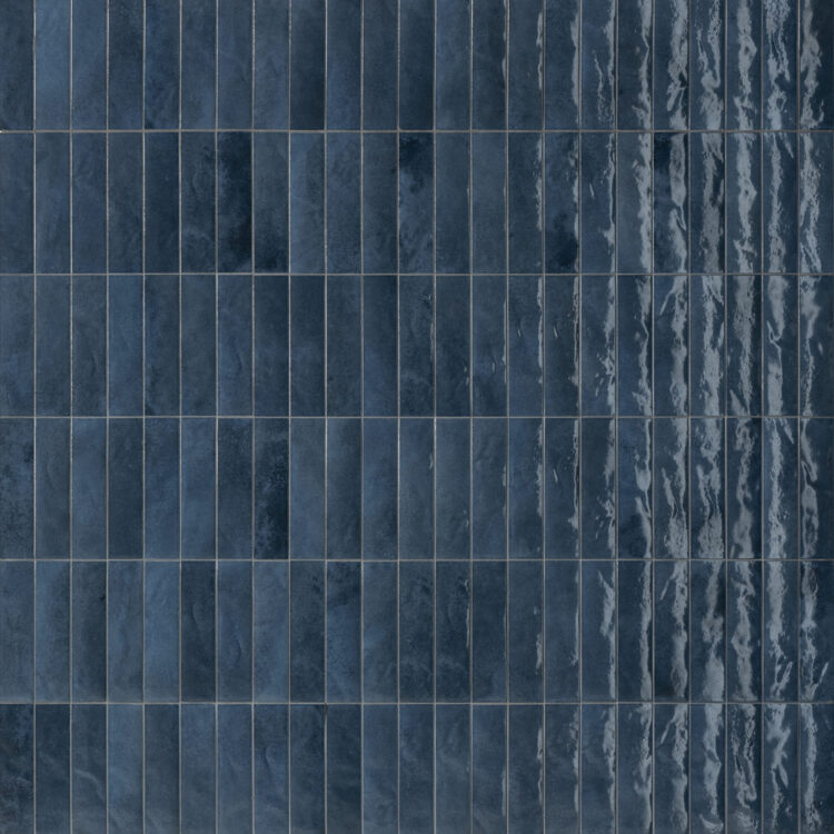 1741 Marca Corona Miniature Soda BLU GALASSIA 6x24cm