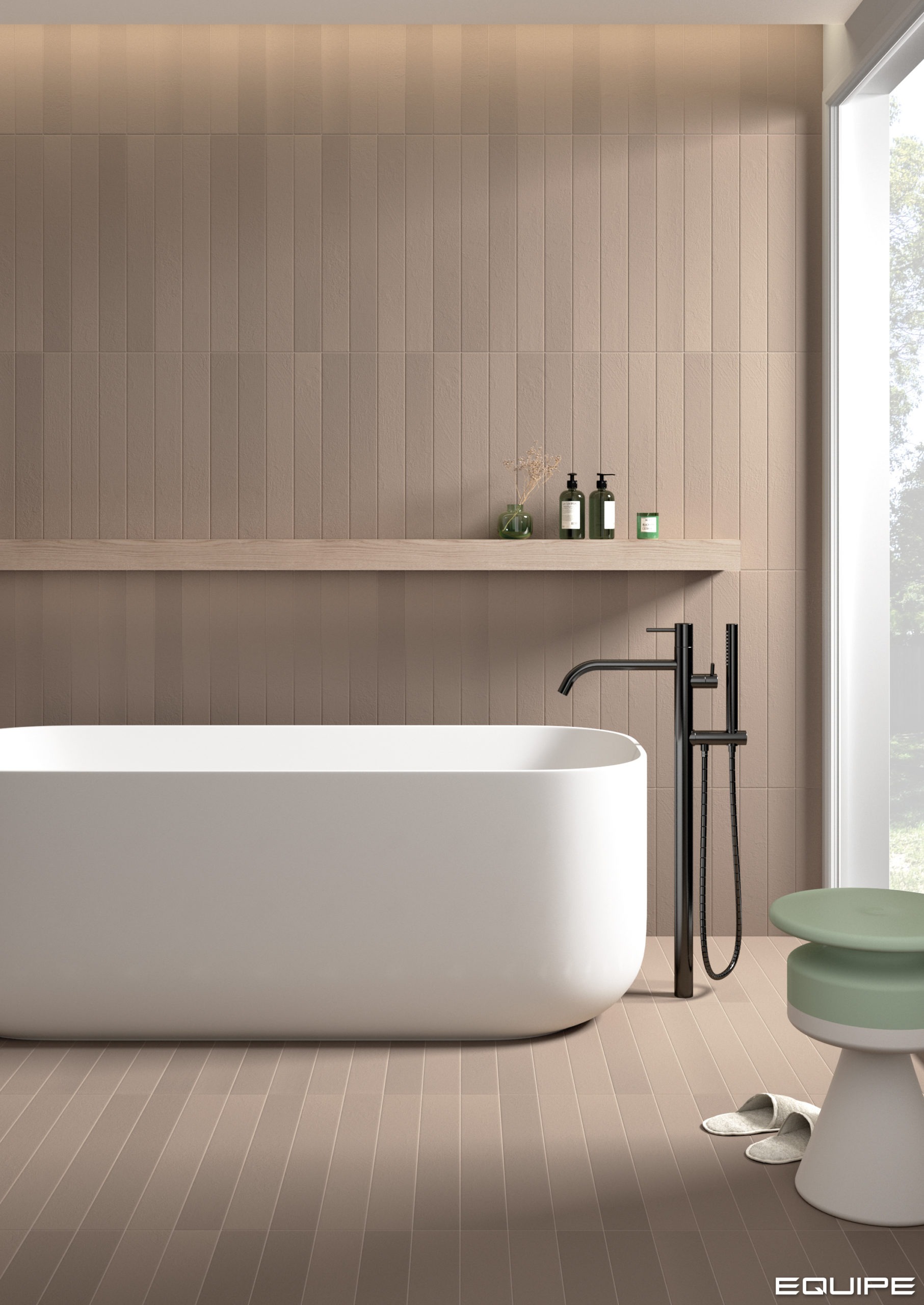 Equipe Earth Cashmere / 7,5x60cm - STUDIO CERAMICHE