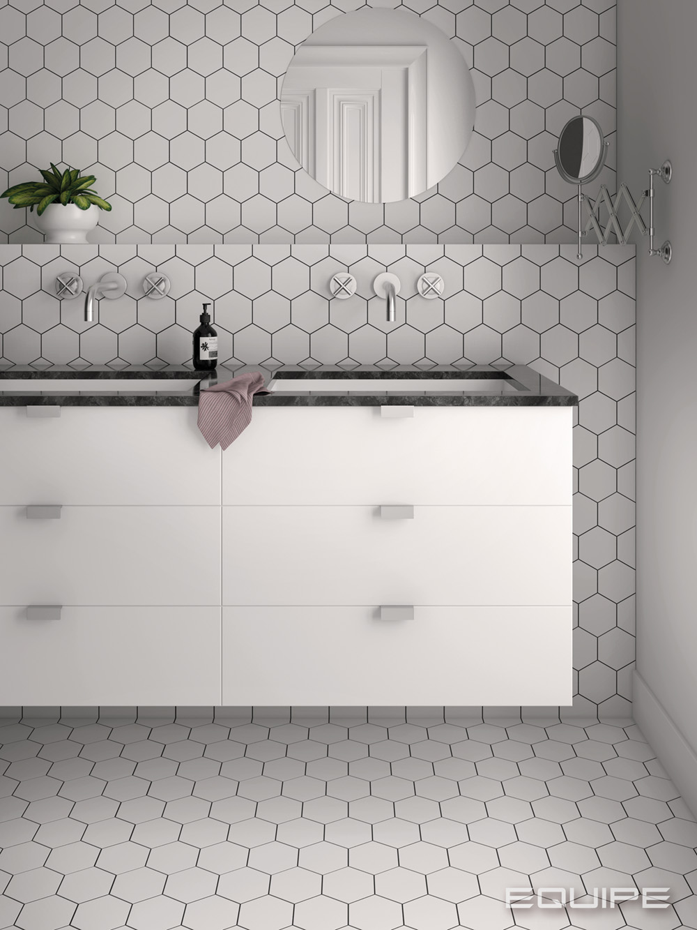 Equipe Kromatika White / 11,6×10,1cm – Bild 2