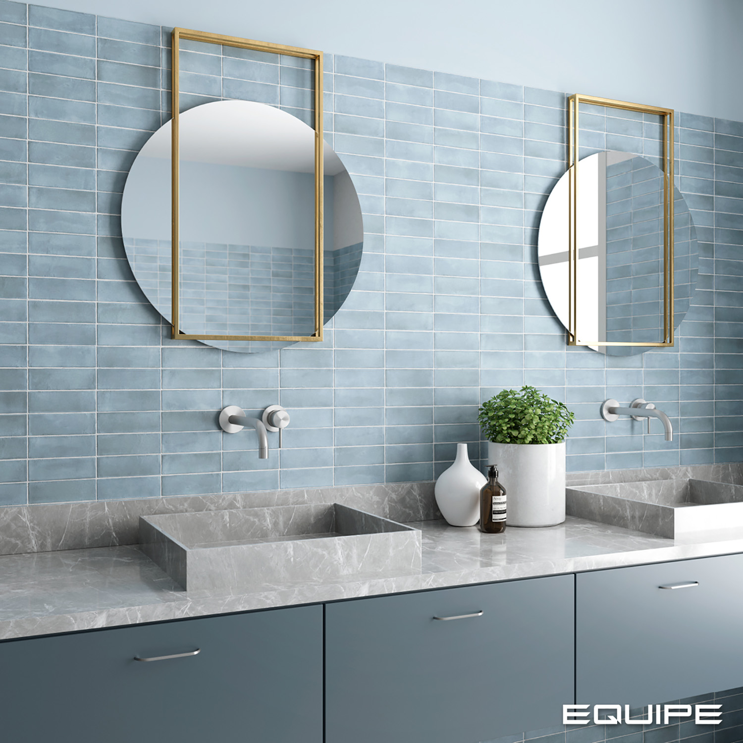 Equipe Coco Blue Grass Matt / 5×15cm – Bild 4