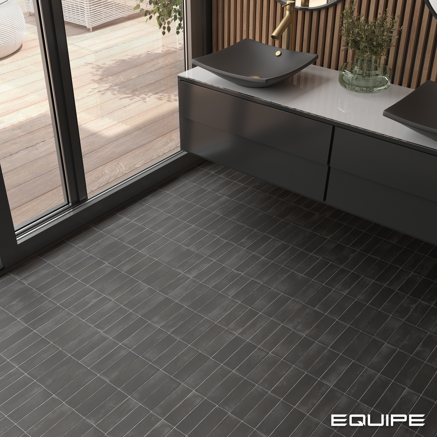 Equipe Coco Black Hat Matt / 5×15cm – Bild 2