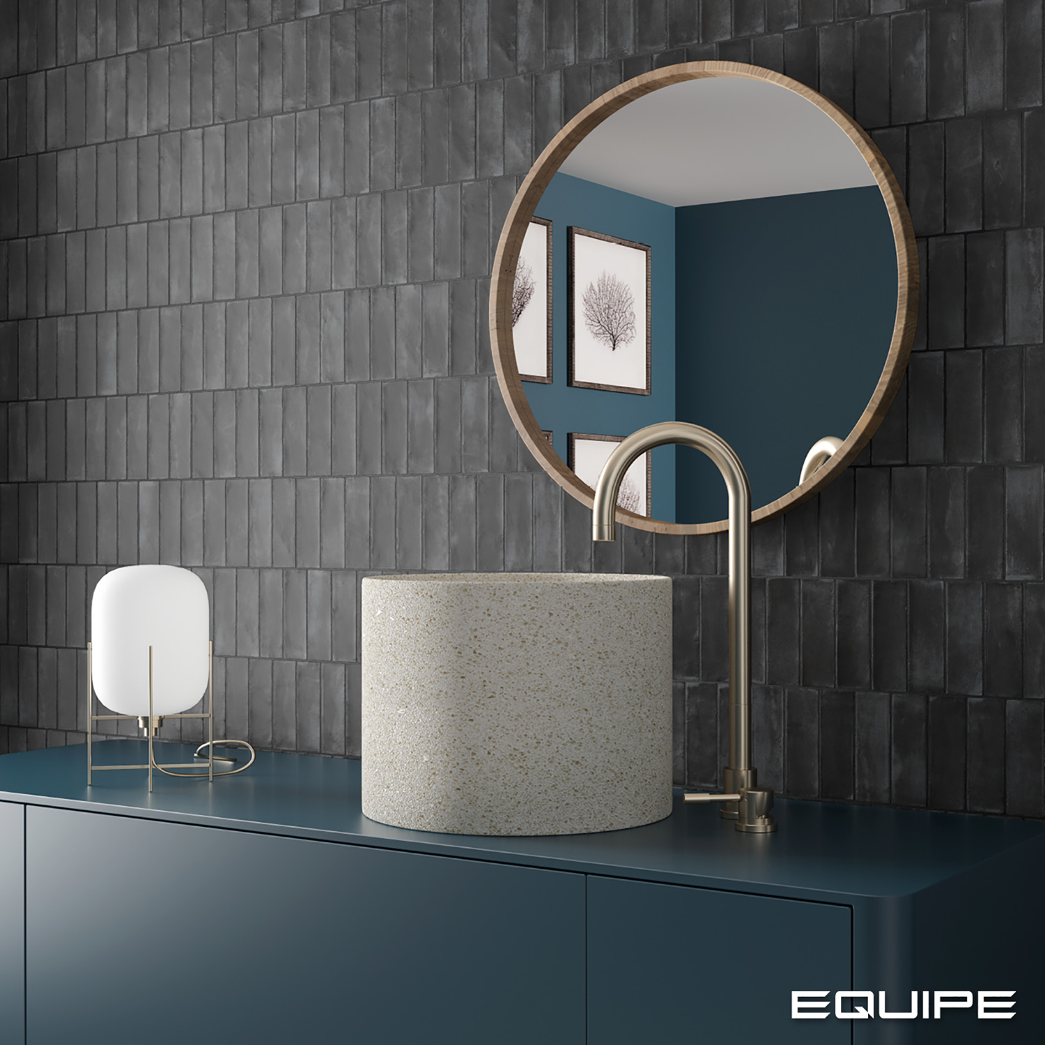 Equipe Coco Black Hat Matt / 5×15cm – Bild 3