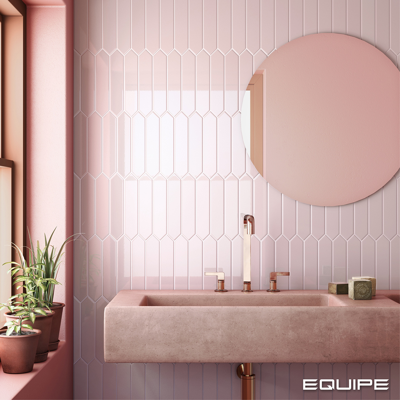 Equipe Arrow Blush Pink / 5×25cm – Bild 4