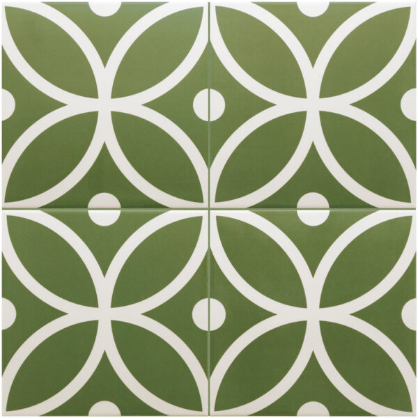 Equipe Rivoli Bergen Verde / 20x20cm