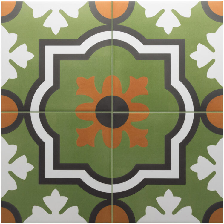 Equipe Rivoli Monaco Verde / 20x20cm