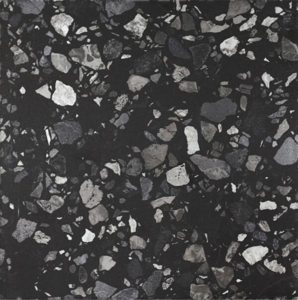 Flakes Black 18.5x18.5 cm