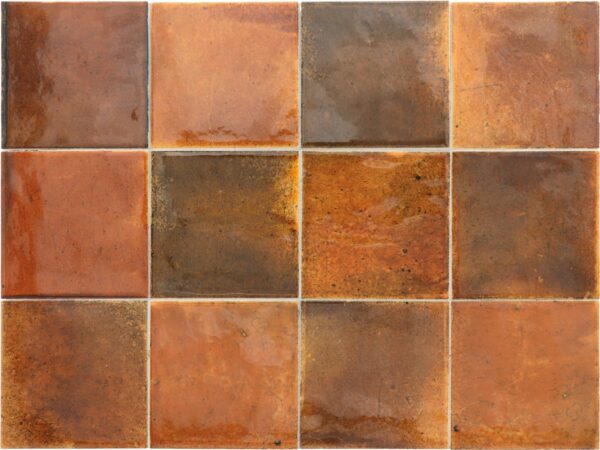 Equipe Hanoi Burnt Red 10x10 cm