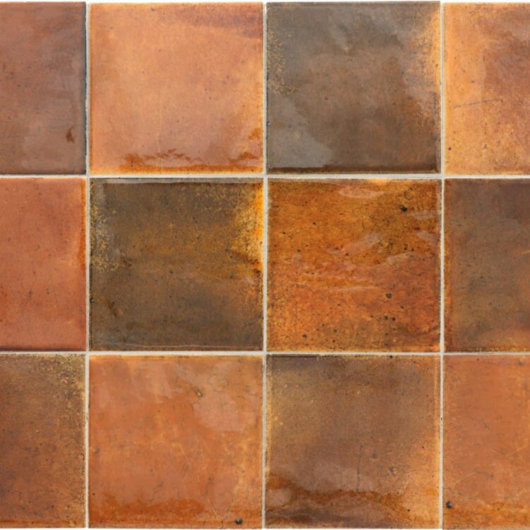 Equipe Hanoi Burnt Red 10x10 cm