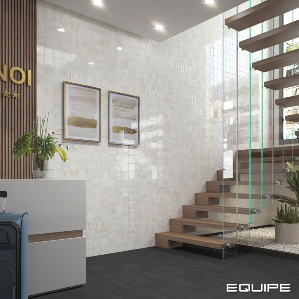 Equipe Hanoi Arco White 10x10 cm – Bild 2