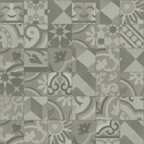 Marazzi Crogiolo D_Segni Blend Decoro Mix Grigio 10x10 cm
