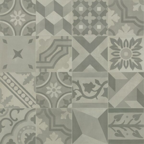 Marazzi Crogiolo D_Segni Blend Decoro Mix Grigio 20x20 cm