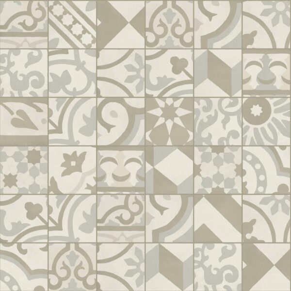 Marazzi Crogiolo D_Segni Blend Decoro Mix Osso 10x10 cm