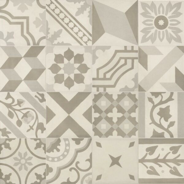 Marazzi Crogiolo D_Segni Blend Decoro Mix Osso 20x20 cm