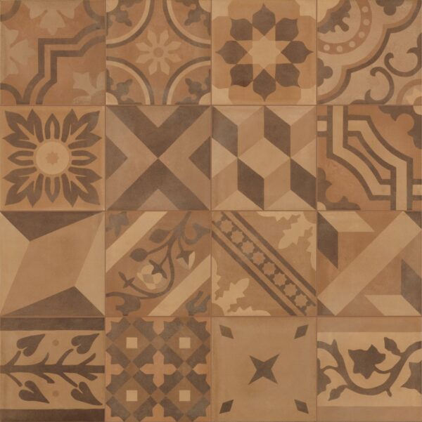 Marazzi Crogiolo D_Segni Blend Decoro Mix Terra 20x20 cm