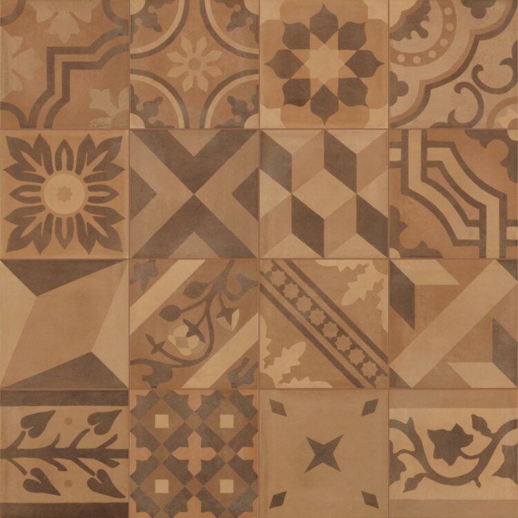Marazzi Crogiolo D_Segni Blend Decoro Mix Terra 20x20 cm