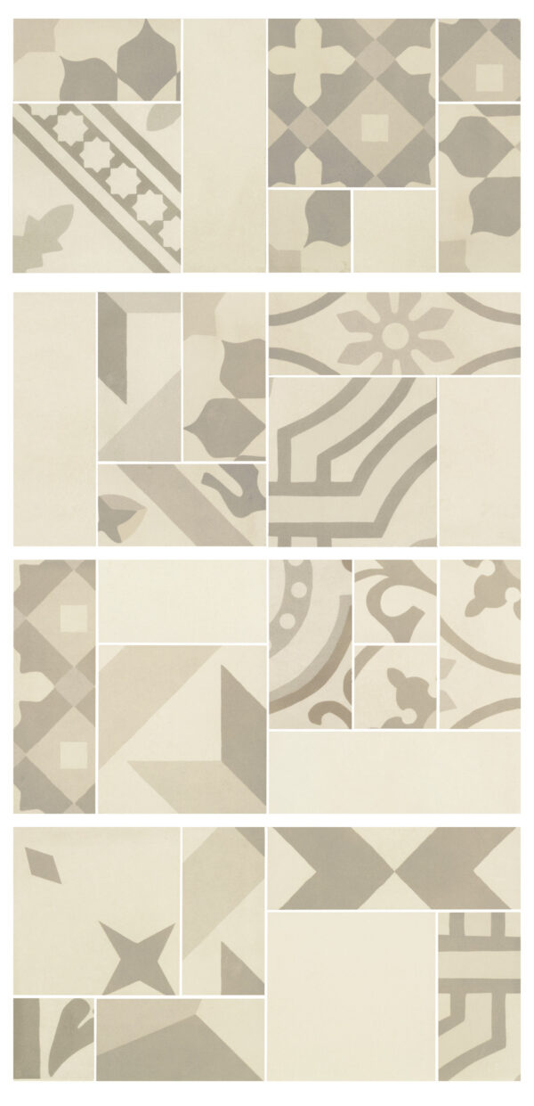 Marazzi Crogiolo D_Segni Blend Osso Mosaico 19x38 cm