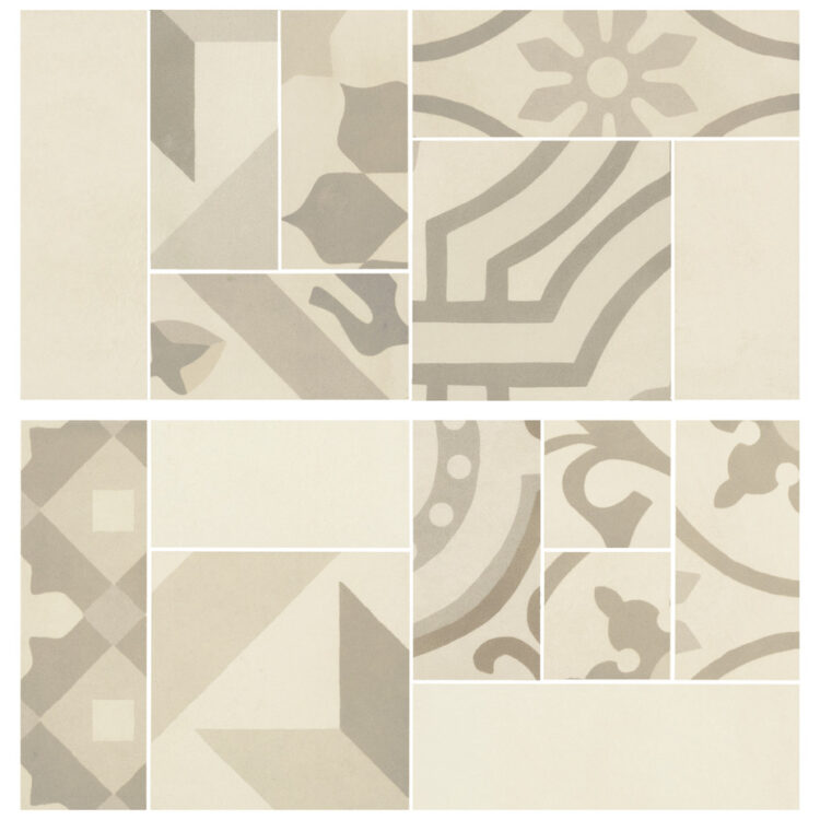 Marazzi Crogiolo D_Segni Blend Osso Mosaico 19x38 cm