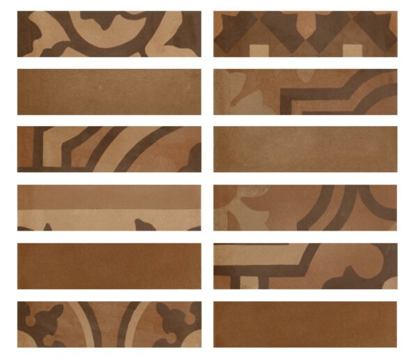Marazzi Crogiolo D_Segni Blend Terra Listello 5x20 cm