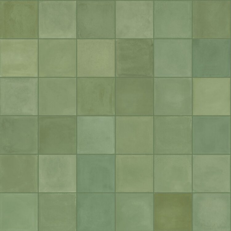 Marazzi Crogiolo D_Segni Blend Verde 10x10 cm