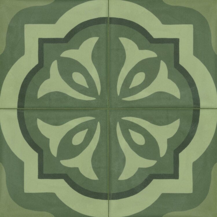 Marazzi Crogiolo D_Segni Blend Verde Tappeto 3 20x20 cm