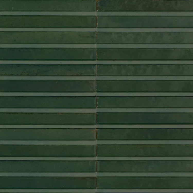 Marazzi Crogiolo Lume 3D Rake Green 6x24cm