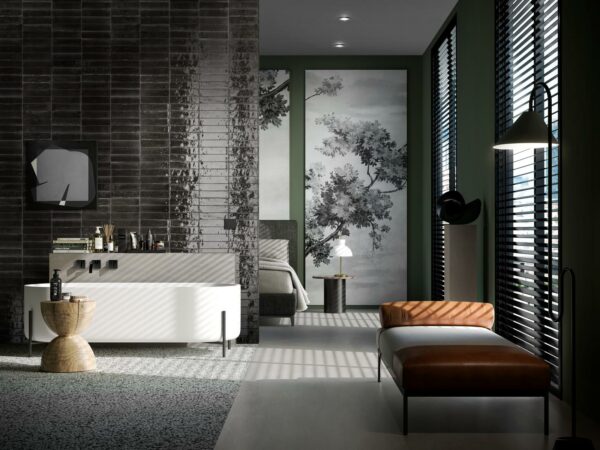Marazzi Crogiolo Lume Black 6x24cm – Bild 3