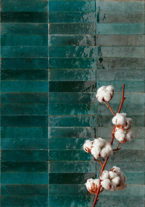 Marazzi Crogiolo Lume Blue 6x24cm – Bild 2