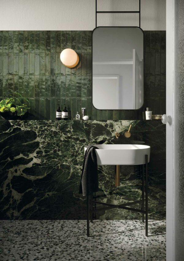 Marazzi Crogiolo Lume Green 6x24cm – Bild 2