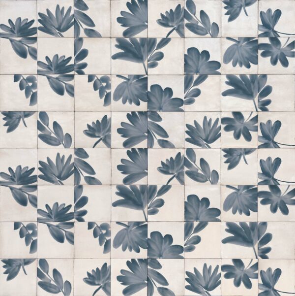 Marazzi Crogiolo Rice Decoro Blossom Bianco 15x15