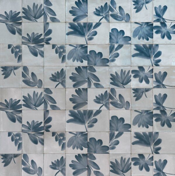 Marazzi Crogiolo Rice Decoro Blossom Grigio 15x15