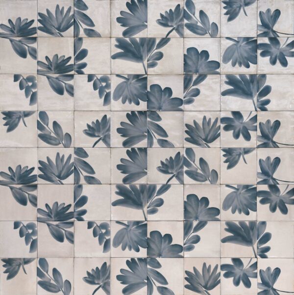 Marazzi Crogiolo Rice Decoro Blossom Natural 15x15