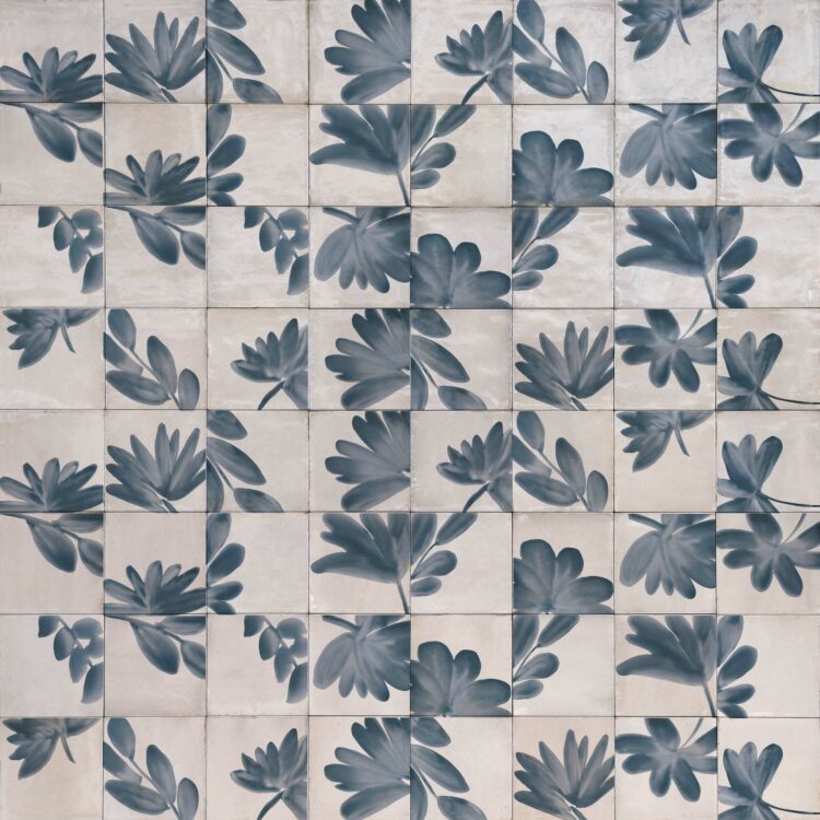 Marazzi Crogiolo Rice Decoro Blossom Natural 15x15