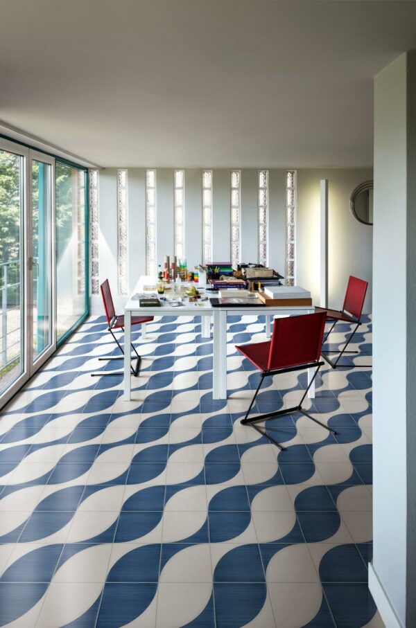 Marazzi Crogiolo Scenario Tappeto 2B Blu 20x20 cm – Bild 3