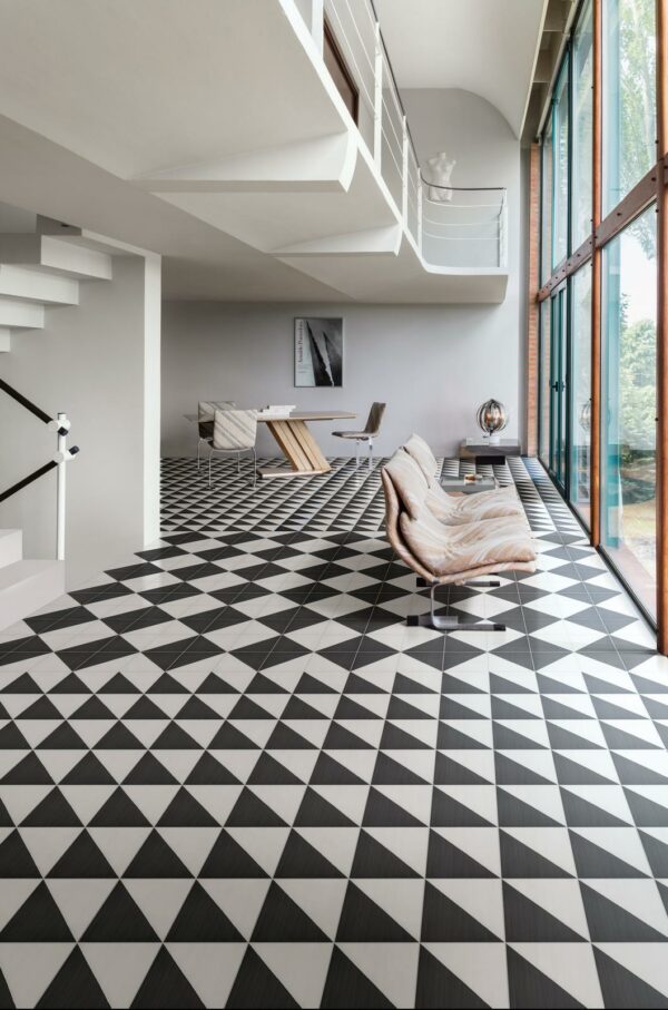 Marazzi Crogiolo Scenario Tappeto 1 Nero 20x20 cm – Bild 3