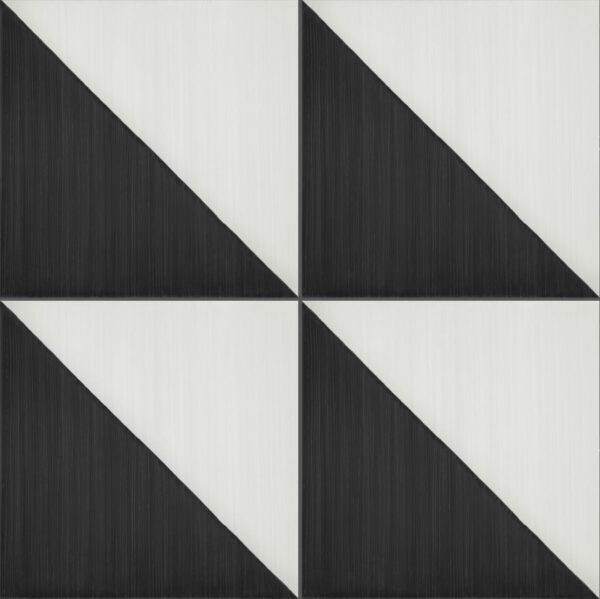 Marazzi Crogiolo Scenario Tappeto 1 Nero 20x20 cm
