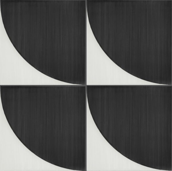 Marazzi Crogiolo Scenario Tappeto 2A Nero 20x20 cm
