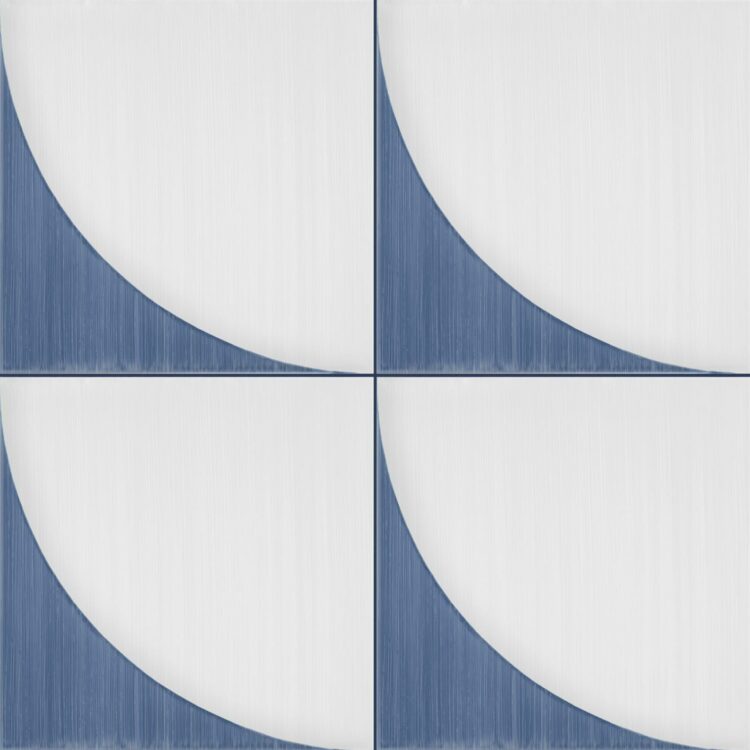 Marazzi Crogiolo Scenario Tappeto 2B Blu 20x20 cm